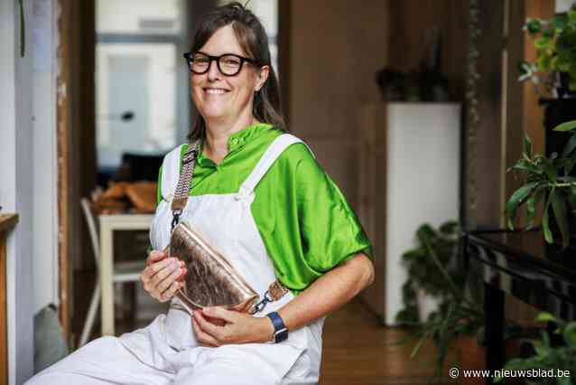 Kinderverzorgster en handtassenontwerpster: voor Borgerhoutse Hadewig is het dé perfecte jobcombinatie