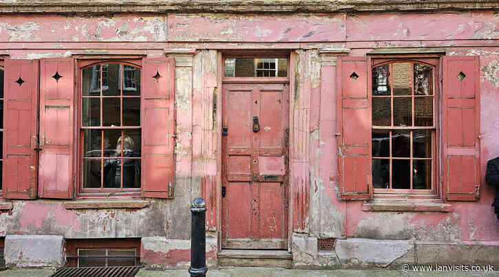 From Decay to Display: Atmospheric Christo exhibition inside a derelict Spitalfields house