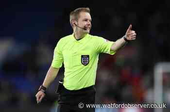 Referee appointed for Cardiff City v Watford in EFL Championship