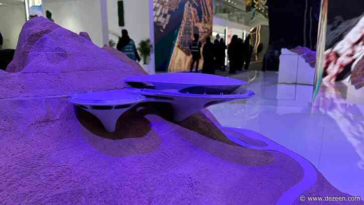 Zaha Hadid Architects designing sinuous lookout at Neom ski resort