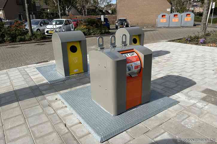 Gemeente Purmerend vervangt bovengrondse verzamelcontainers voor ondergrondse perscontainers