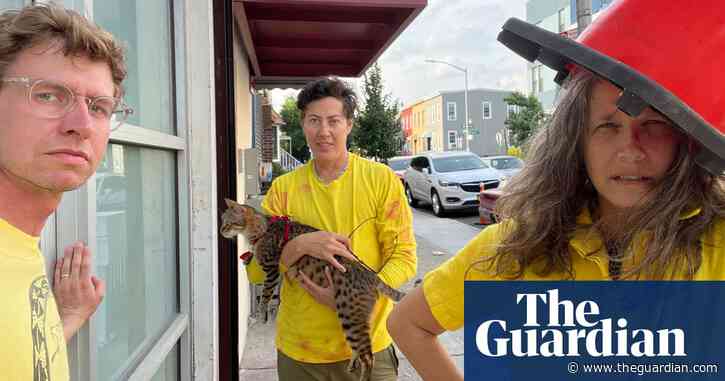 Poppers, phallic food and a soiled royal: inside Ridykeulous’s ridiculous art show