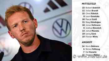 Versteckte Nagelsmann-Botschaft bei DFB-Kader-Bekanntgabe?