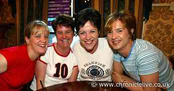 A Bigg Night Out in Newcastle in 2001 and 2002: 10 photos of lads and lasses on the Toon