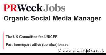 The UK Committee for UNICEF: Organic Social Media Manager