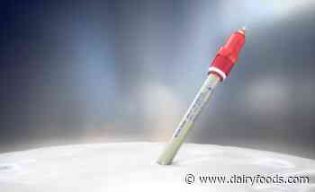 pH measurement in dairy processes without risk of glass breakage