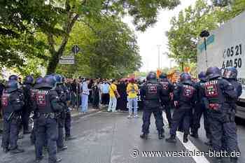 Liveticker zur Anti-Polizei-Demo in Herford