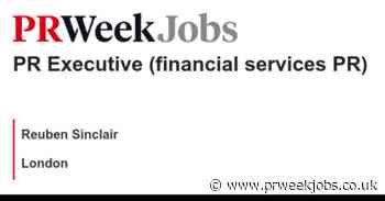 Reuben Sinclair: PR Executive (financial services PR)