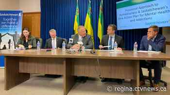 Sask. government to spend $90M to address homelessness and addictions