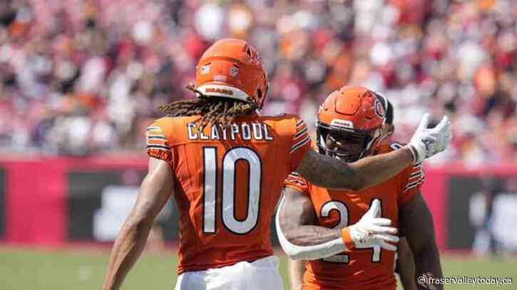 Abbotsford’s Chase Claypool traded from Bears to Dolphins