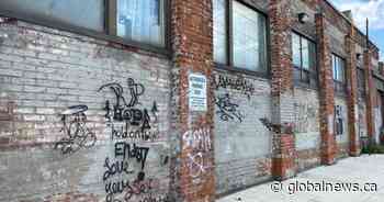 Hamilton non-profit shelter The Hub ordered to clean graffiti or face bill, city says