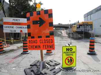 Highway 417 bridge replacement at Percy Street re-scheduled to begin Oct. 19