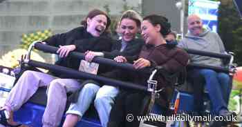 71 happy faces from the first night of Hull Fair