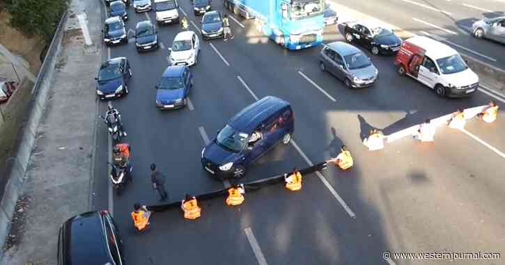 Climate Change Activists Try Their Stunt on One of Country's Busiest Streets - It Doesn't End Well for Them