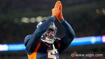 Sources: Broncos' Gregory not cut, sent to 49ers