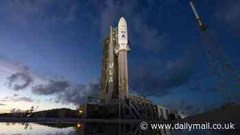 Musk and Bezos' billionaire space race switches tracks - as Amazon launches internet satellites to compete with SpaceX's Starlink