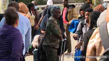 Nearly 100 refugees in Toronto transferred to other Ontario cities for shelter