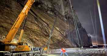 Kicking Horse Canyon reopens to traffic for Thanksgiving long weekend