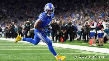 Lions WR St. Brown unlikely to play vs. Panthers