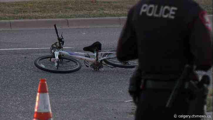 Child riding bike struck by vehicle in southwest Calgary: police