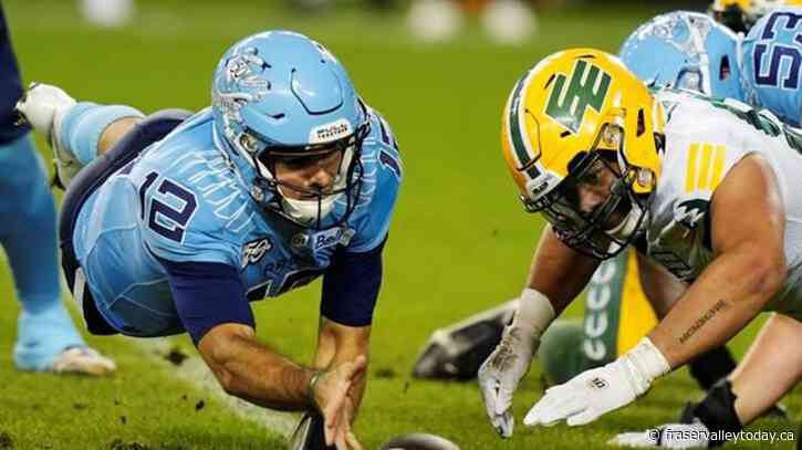 McManis interception return TD leads Argos past Elks 35-12