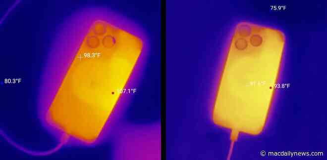 Thermal imaging proves iPhone 15 Pro overheating resolved with iOS 17.0.3