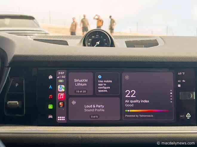 Porsche fully embraces Apple CarPlay since the overwhelming majority of its customers have iPhones