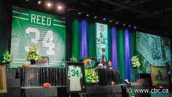 Hundreds celebrate life of Roughriders' great George Reed during Friday ceremony
