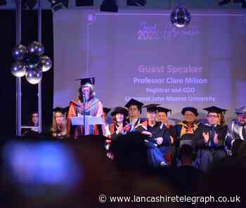 Nelson and Colne students celebrated at graduation ceremony