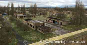 The derelict RAF base in Cambs where a German spy was captured during WWII