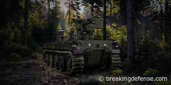 Oshkosh Robotic Combat Vehicle: The evolution continues