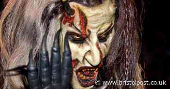 Halloween masks on seats and bloody handprints - the spooky car decorations which can break the law