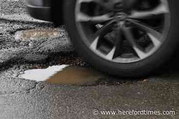 These are the roads with the most potholes in Herefordshire