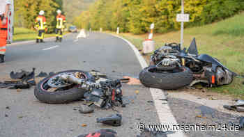 Horror-Unfall in Bayern: Motorrad in zwei Teile gerissen - Biker (23) tot