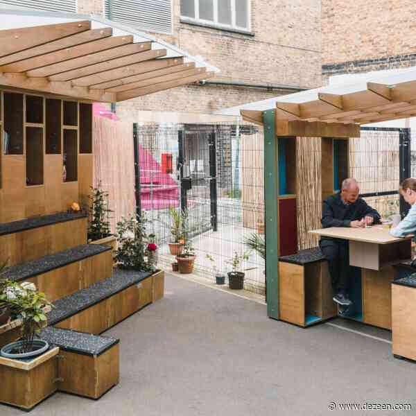 George Fisher creates modular social space for homeless hostel in London