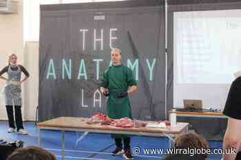 TV's 'The Anatomy lab' visits Birkenhead Sixth Form College
