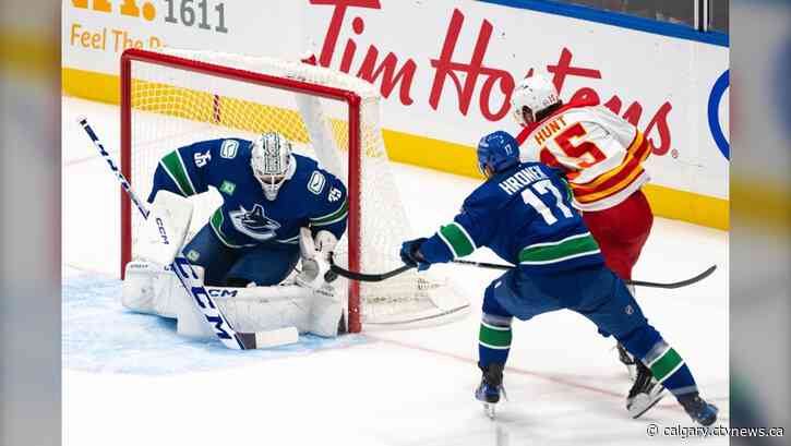 Phil Di Giuseppe leads Canucks past Flames 3-1 in pre-season play