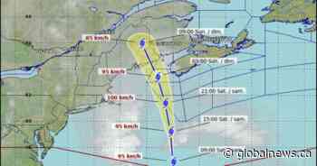 Post-tropical storm Philippe bringing heavy winds, rain to Maritimes