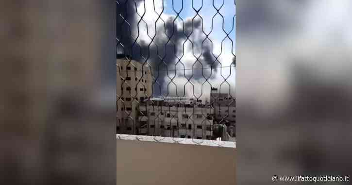 Gaza, attacchi aerei dell’esercito israeliano: la rappresaglia in risposta all’attacco di Hamas