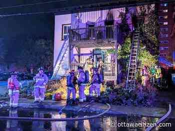One person in 'life-threatening' condition after house fire in Centretown South
