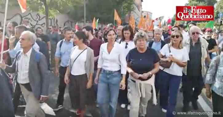 Cgil, decine di migliaia in piazza San Giovanni. Presente anche Schlein: “Qui l’Italia che lotta per i salari e la sanità pubblica”