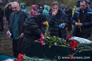 Days After Deadly Missile Strike on Ukrainian Cafe, Grief and a Search for Answers
