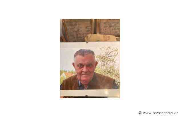 POL-GI: 87jähriger Mann aus Neustadt (Hessen) vermisst