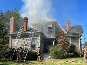 Firefighters respond to house fire on Chapel Hill Road