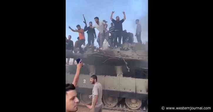 Watch: Israeli Tank Disabled, Crew Captured as Insane Footage Continues to Pour out of Holy Land