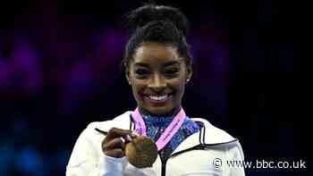 World Gymnastics Championships: Simone Biles makes history with women's all-around gold