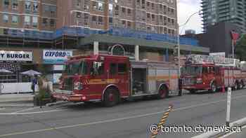 Two people hospitalized after two-alarm highrise fire in Yorkville