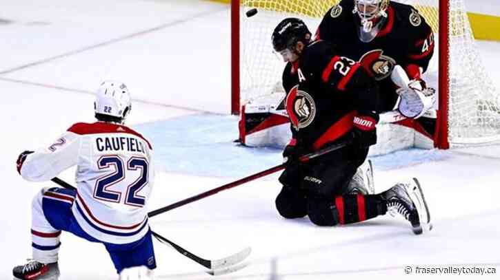 Canadiens complete comeback to sink Senators 6-4