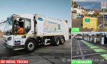 Eco council's dirty little secret: How local authority is making life miserable for motorists as part of its climate change mission... while fuelling 387 of its 420 vehicles on DIESEL
