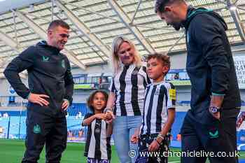 Young Toon fan who battled brain tumour delighted to meet Newcastle United heroes
